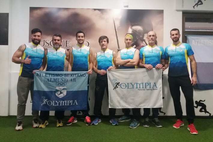 El Atletismo Sexitano presenta a su nuevo Sponsor en el estreno de la nueva camiseta Trail, Olympia Personal Training Studio.